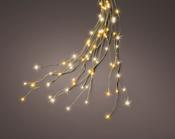 672 Warm &amp; Classic Warm White LED Tree Bunch Lights – 2.1 m – Gold Cable image