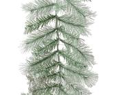 9 Foot Brighton Christmas Garland with Snowy Finish image