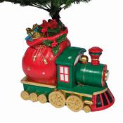 Christmas Tree stand Train with Christmas Tree - suitable for trees up to 8ft image