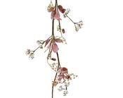 Decorative Garland with Foam Berries &amp; Glitter (130x3 cm)