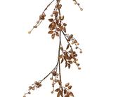 Decorative Garland with Brown Foam Berries (120x3 cm) image