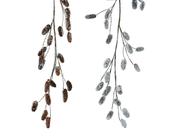 Natural Pinecone Christmas Garland 130 cm