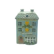 Old Bakery Shop Stoneware Candle Holder image