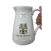 Home for Christmas Stoneware Decorative Jug image
