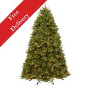 7.5 Foot Pre-Lit Fairmont Cedar Artificial Christmas Tree – 750 Warm White LEDs image