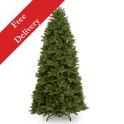7.5 Foot Slim Fairmont Cedar Artificial Christmas Tree image