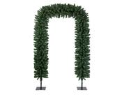 7.5 Foot Imperial Arch Christmas Tree - Green 240cm x 135cm x 45cm, 1048 Tips