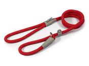 Ancol Viva Rope Slip Lead | Red (12mmx1.2m) image