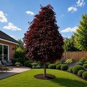 Acer platanoides 'Crimson Sentry' 10L Pot image