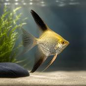 Bulgarian Seal Points Angelfish | Pterophyllum Scalare 4-5cm