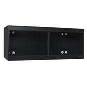 HabiStat Standard Vivarium L122xD46xH46cm | Black image