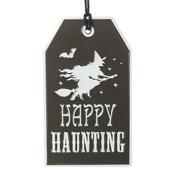 Happy Haunting Metal Sign