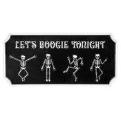 Let's Boogie Tonight Halloween Sign image