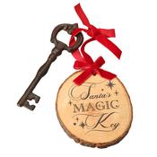 Cast Iron Santa's Magic Key Bottle Opener image