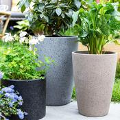 Granito Eggpot Black/Gray/Beige (39cm)