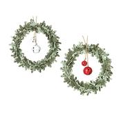Felt Christmas Wreath with Bell – Assorted image
