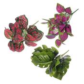 Habistat Artificial Plant, 3 pack Mixed