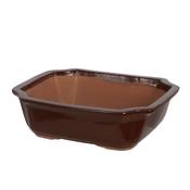 Rectangular Terracotta Bonsai Pot – Large image