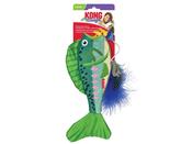 KONG Cat Wrangler Angler Fish Assorted Cat Toy image