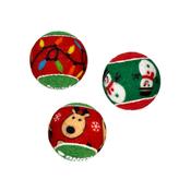 KONG Holiday Squeakair  Balls 6-Pk Md image