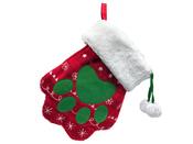 KONG Christmas Holiday Stocking Paw Large