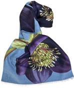 Hellebore Lux Print Scarf image