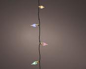 180 Multicolour LED Vintage Christmas Lights – 17.9 m