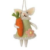 Felt Mouse Holding Carrot image