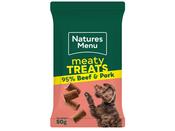 Natures Menu Dog Treat Beef 50g