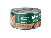 Nature's Menu Chicken, Salmon &amp; Tuna Wet Cat Food 85g image