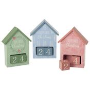 Pastel House Christmas Countdown Calendar – Assorted Designs