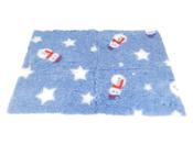 Pro-Fleece Pre-Cut Fleece For Pet Bedding 1m x 1.5m Snowmen Blue