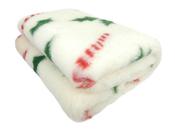 Pro-Fleece Pre-Cut Fleece For Pet Bedding 1m x 1.75m Xmas Holly