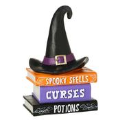 Witch's Hat &amp; Spells Book Halloween Decoration image