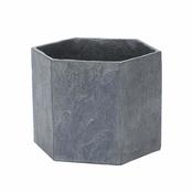 Slate Light Grey Hexagon 21cm