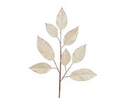 Leaf Spray Iridescent Warm White 78 cm