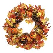 Autumnal Pumpkin Wreath image