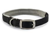 Ancol Viva Padded Nylon Collar Black 20" image