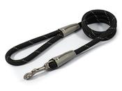 Ancol Viva Rope Snap Lead Black 12mmx1.07m image