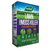 Westland Aftercut All in One Lawn Feed, Weed and Moss Killer 150m2