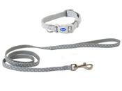 Ancol Small Bite Polka Collar Lead Set Pebble image