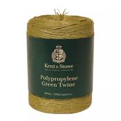Kent &amp; Stowe Polypropylene Green Twine 280m 240g