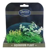 Betta Choice Med Plant Mat - Green &amp; White