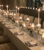 Candlelight and Flowers Designed For Long Tables image