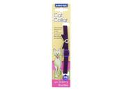 Cat Collar Purple Velvet Heart Safety