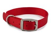 Ancol Viva Dog Collar Nylon Red (28-36 cm) Size 3 image
