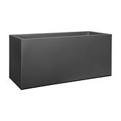 Elho Vivo Matt Finish Square Wheels 40cm Living Black