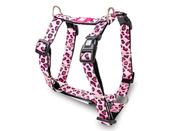 Max and Molly Leopard Pink H Harness Extra Small image
