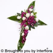 Rose and Aspidistra Cross
