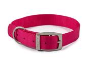 Ancol Viva Dog Collar Nylon Raspberry 16" (Size 3) image